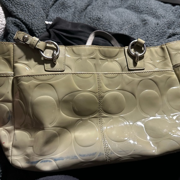 Gray Coach purse - Picture 3 of 3